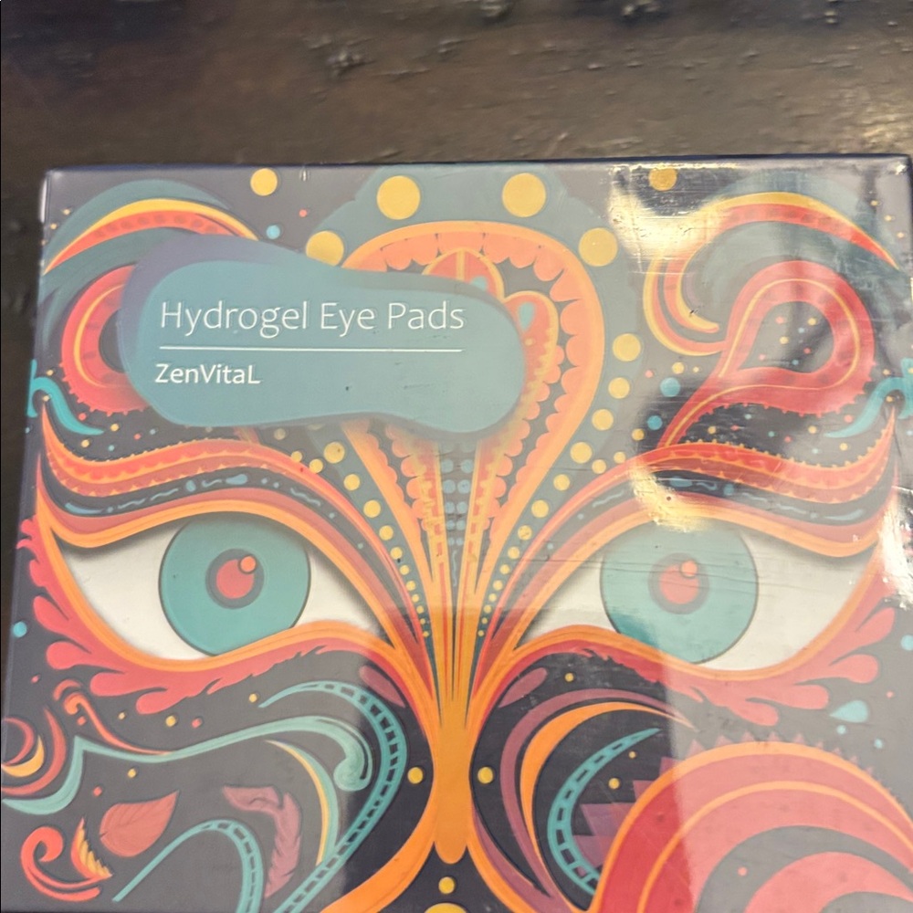 ZenVital Hydrogel Eye Pads Sealed box
